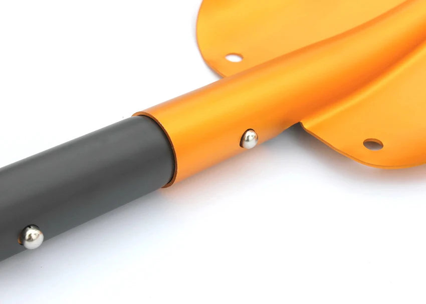 Foldable Emergency Snow Shovel with Extendable Aluminum Handle – Lightweight for Car, Camping, & Outdoor Use