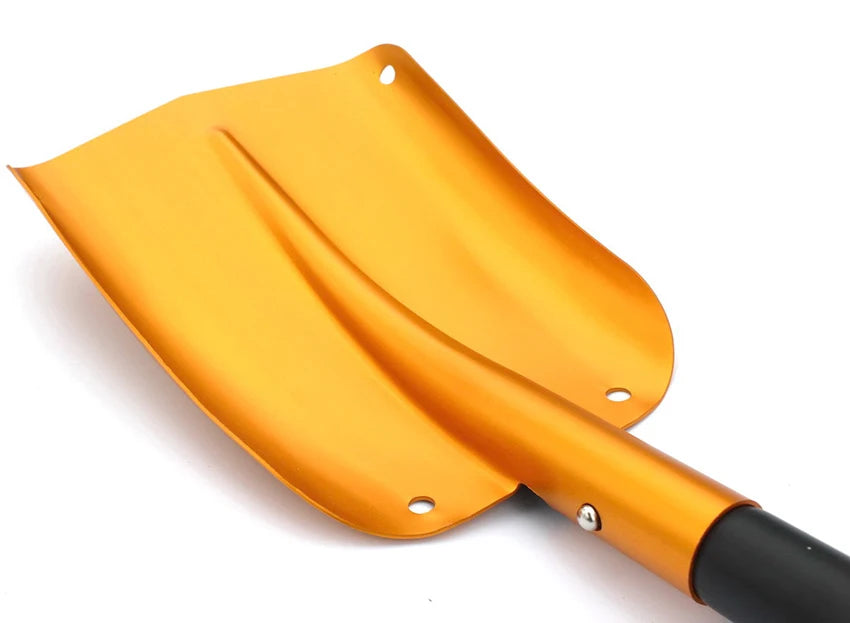 Foldable Emergency Snow Shovel with Extendable Aluminum Handle – Lightweight for Car, Camping, & Outdoor Use