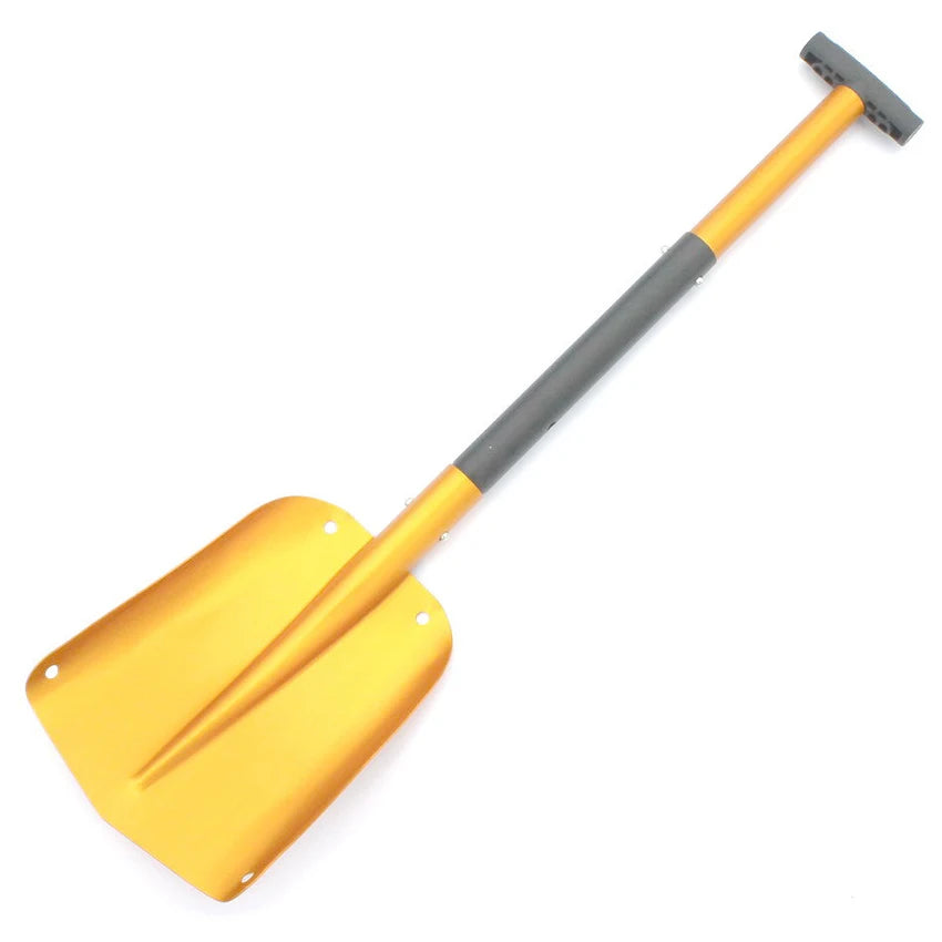 Foldable Emergency Snow Shovel with Extendable Aluminum Handle – Lightweight for Car, Camping, & Outdoor Use