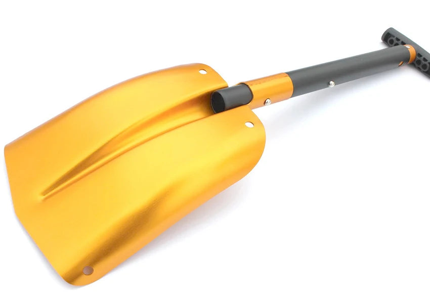 Foldable Emergency Snow Shovel with Extendable Aluminum Handle – Lightweight for Car, Camping, & Outdoor Use