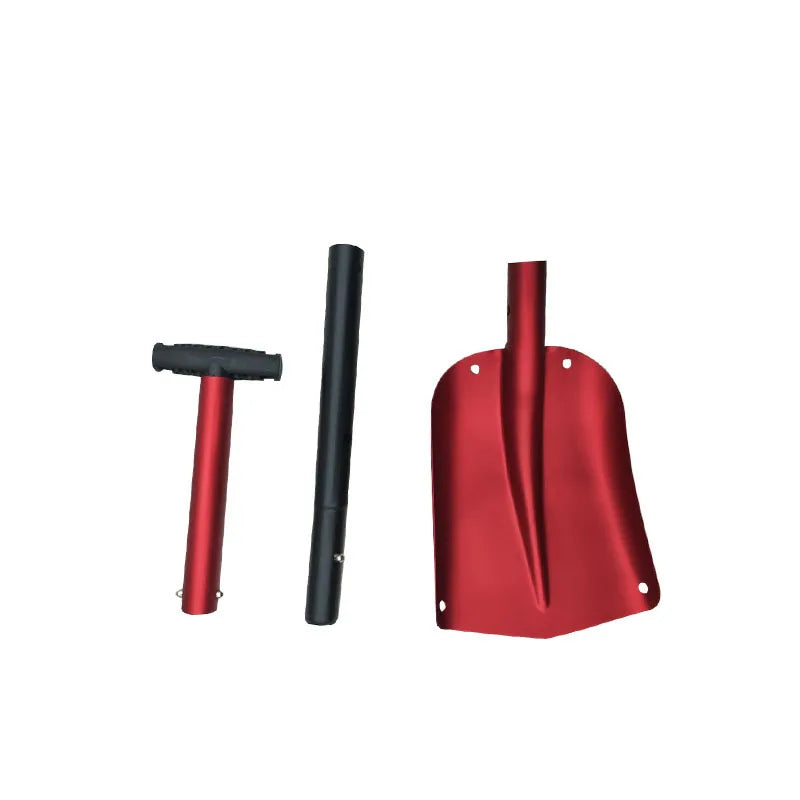 Foldable Emergency Snow Shovel with Extendable Aluminum Handle – Lightweight for Car, Camping, & Outdoor Use