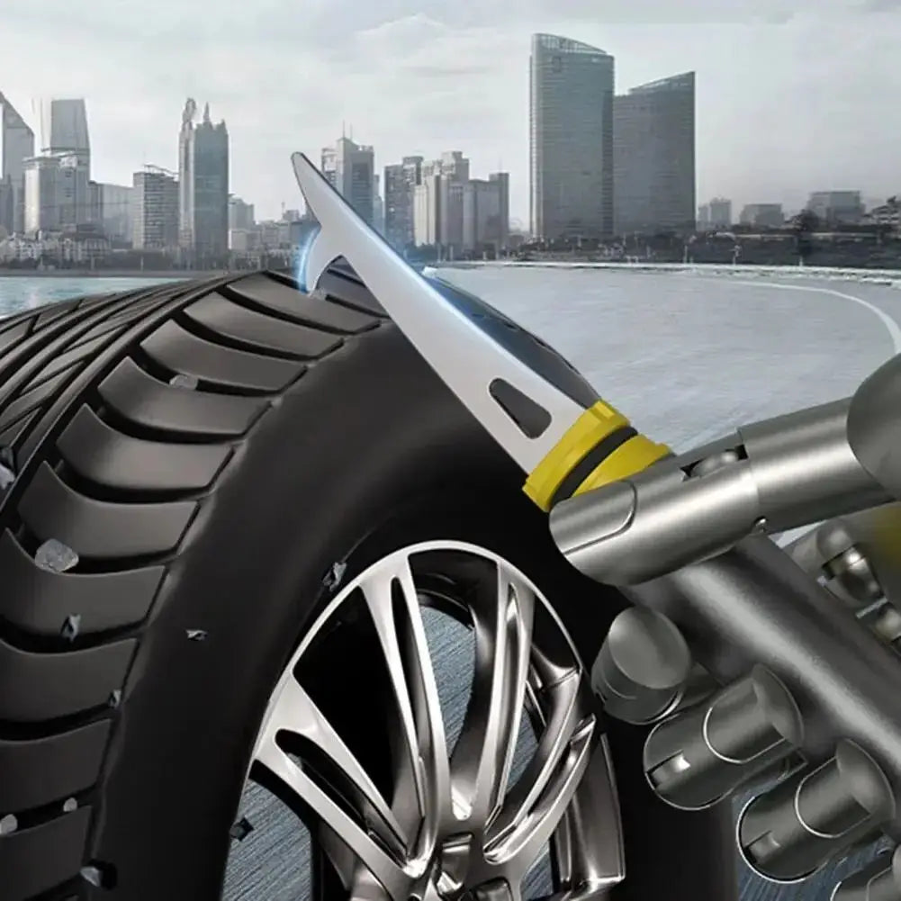 Car Ice Scraper & Snow Shovel – Windshield Snow Remover with TPU Brush