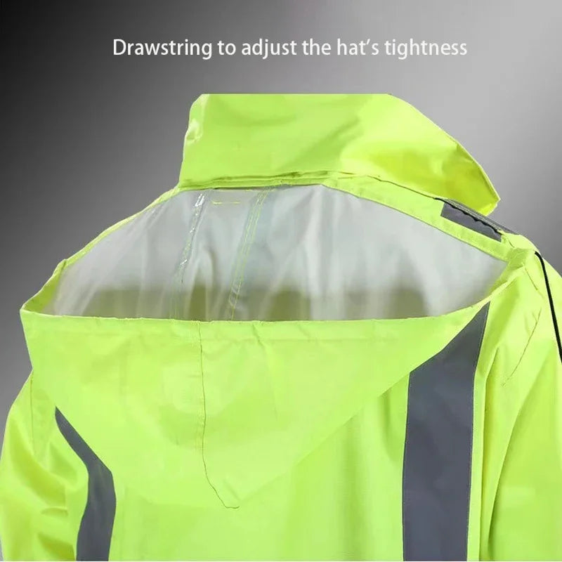 Men Work Waterproof Raincoat