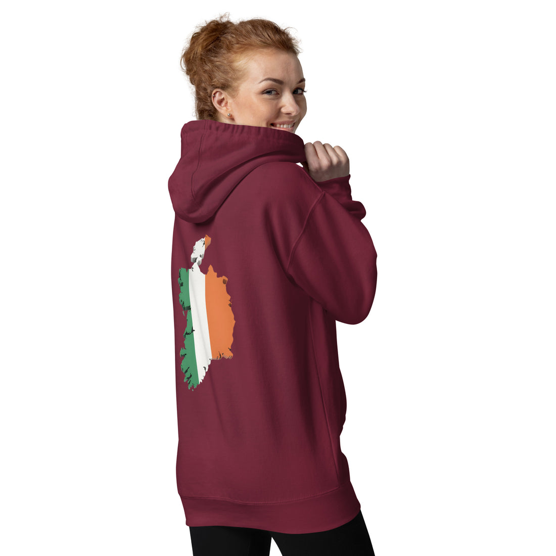 Unisex Hoodie Customizable with Full-Print (Front, Back, and Sides) Add Your Logo or Text