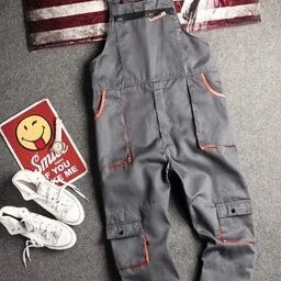 Coverall Repairman Strap Jumpsuit