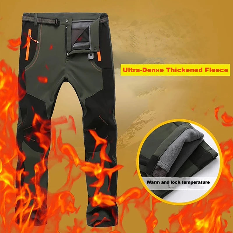 Warm Fleece Hiking Pants