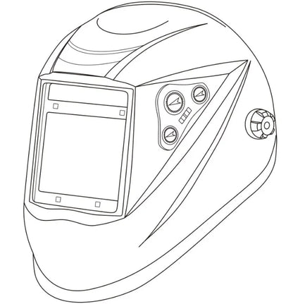 Auto Darkening Welding Helmet Mask