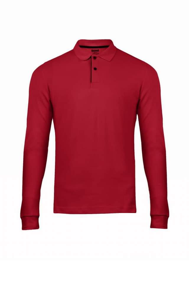 Polo Manches Longues 100% Coton – Marque BENN