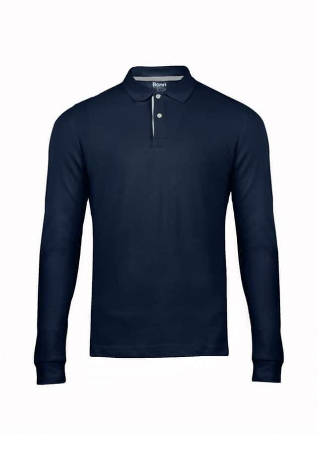 Polo Manches Longues 100% Coton – Marque BENN