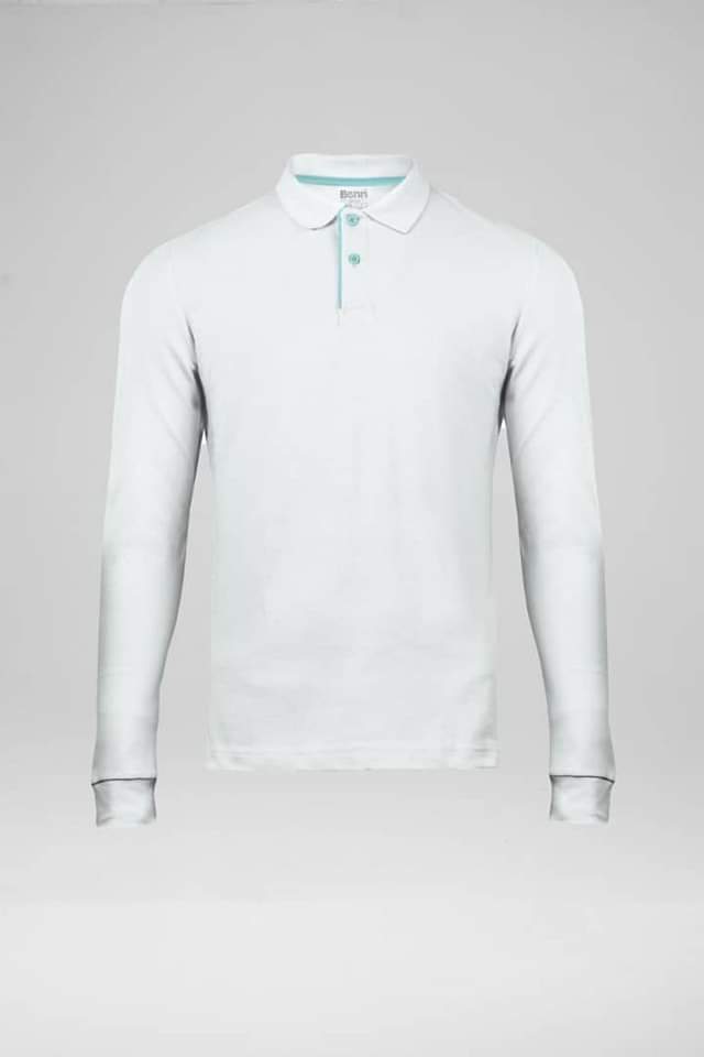 Polo Manches Longues 100% Coton – Marque BENN