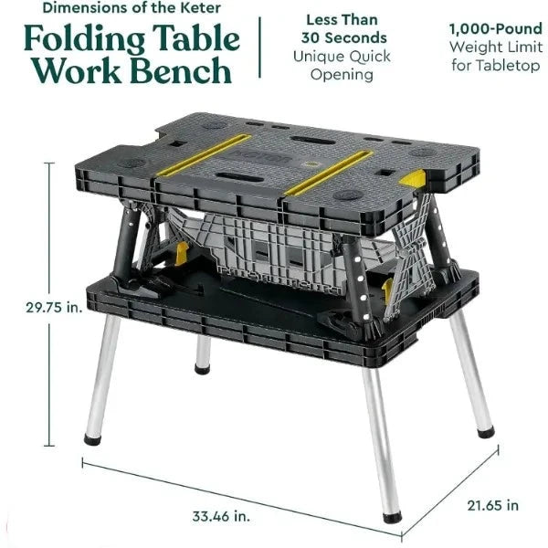 Folding Work Table Tool