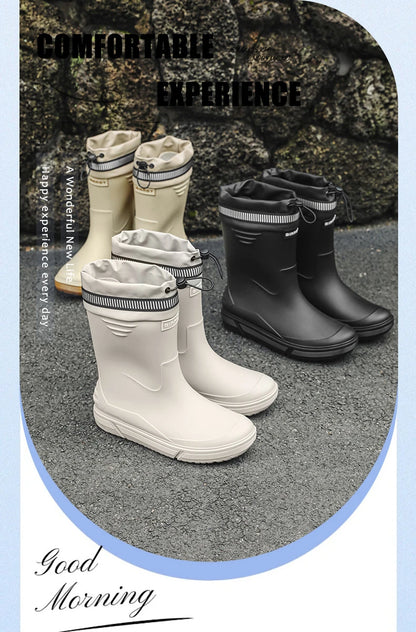 Comfort Men Rain Boots Stylish Men&