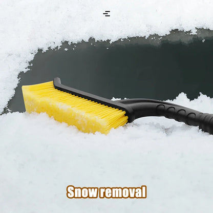 Extendable Car Snow Brush &amp; Ice Scraper – Windshield Deicer and Defroster Tool