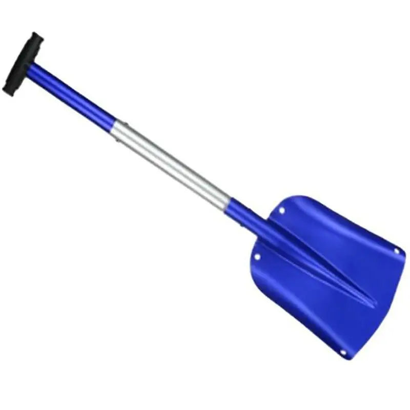 Foldable Emergency Snow Shovel with Extendable Aluminum Handle – Lightweight for Car, Camping, &amp; Outdoor Use