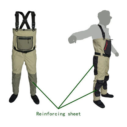 Fly Fishing Children Adults Waders