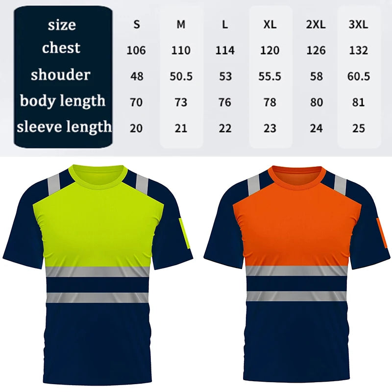 Visibility Safety Work Shirts