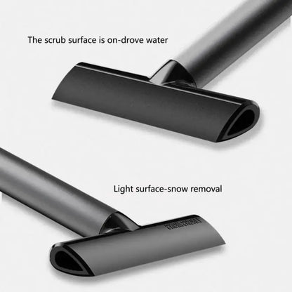 Car Ice Scraper &amp; Snow Shovel – Windshield Snow Remover with TPU Brush