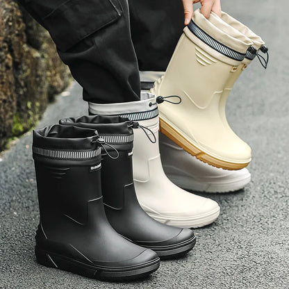 Comfort Men Rain Boots Stylish Men&