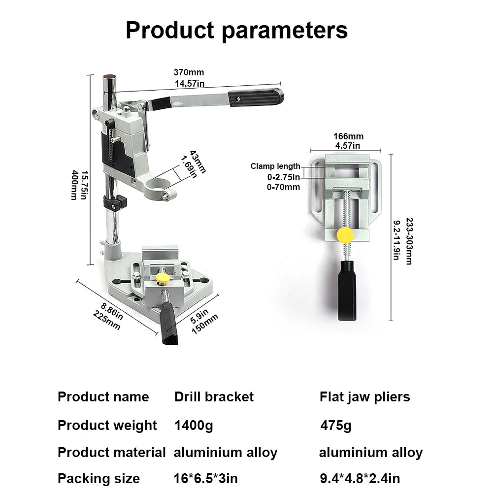 Table Top Drill Fixed Frame