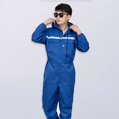 Work Overalls Hooded