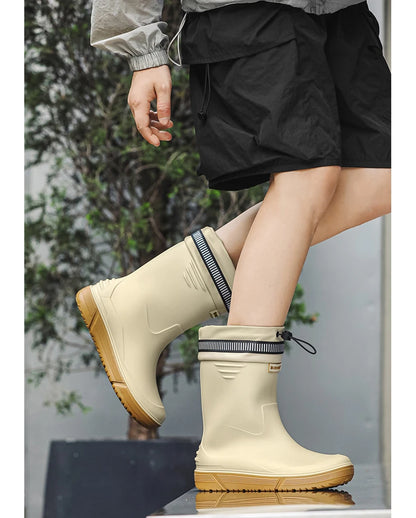 Comfort Men Rain Boots Stylish Men&