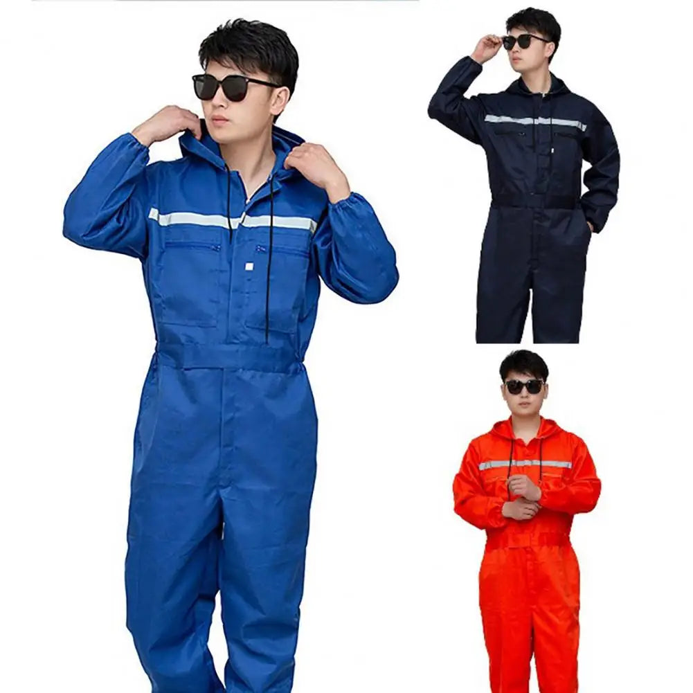 Work Overalls Hooded