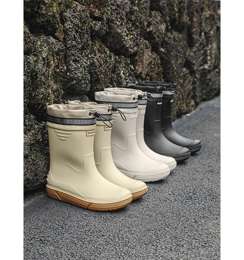 Comfort Men Rain Boots Stylish Men&