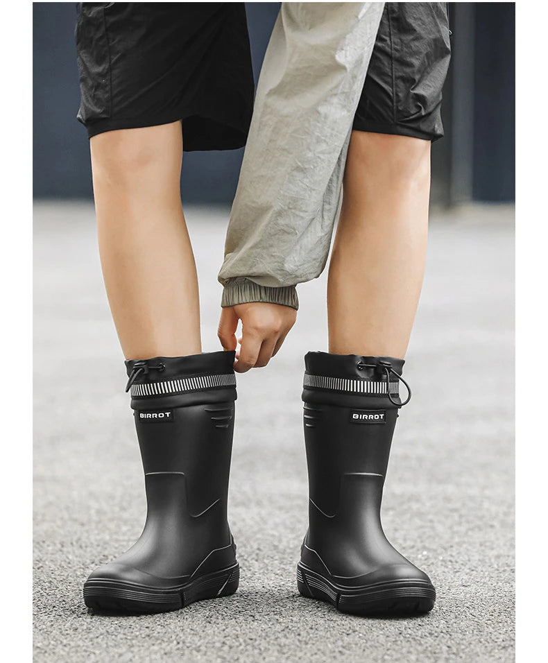 Comfort Men Rain Boots Stylish Men&