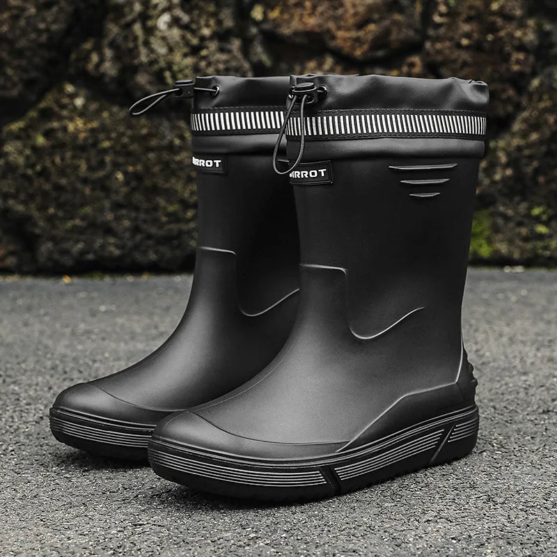 Comfort Men Rain Boots Stylish Men&