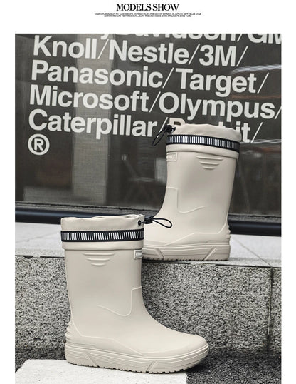 Comfort Men Rain Boots Stylish Men&