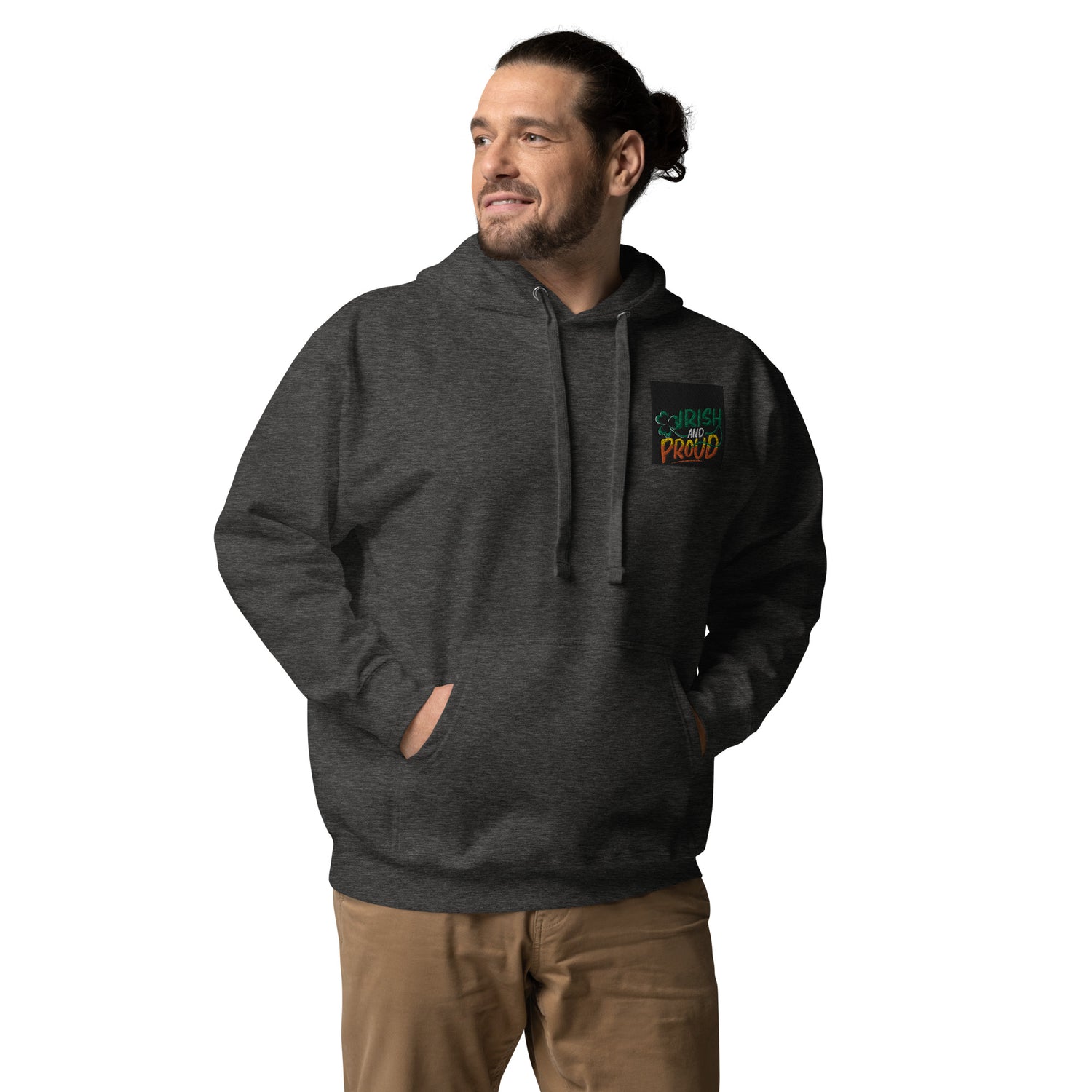 Unisex Hoodie personalized Broderie Front &amp; Printing Back