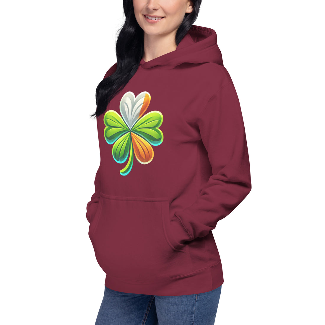 Unisex Hoodie Customizable with Full-Print (Front, Back, and Sides) Add Your Logo or Text